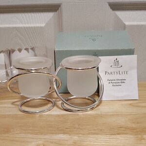 PartyLite Silver Plate Gemini.